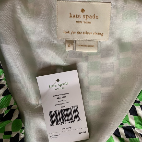 KATE SPADE | Aubrey wrap dress - Picture 8 of 9